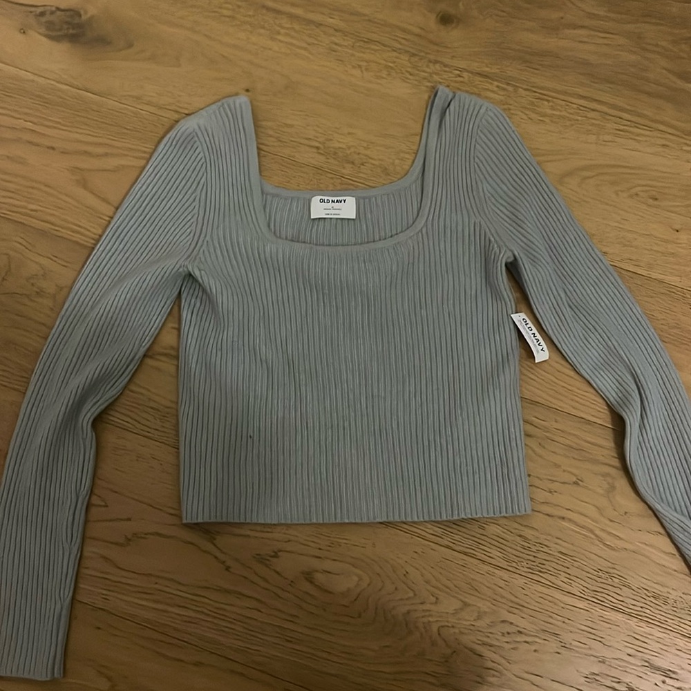 Blue Grey Sweater from Old Navy Size Medium